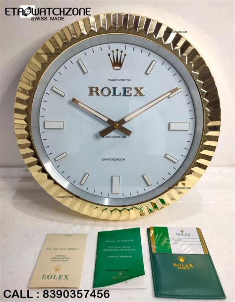 cheap rolex wall clock uk|rolex dealer clock for sale.